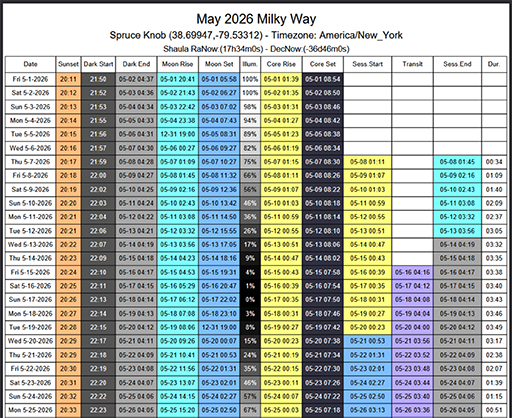 eaxmple calendar page link
